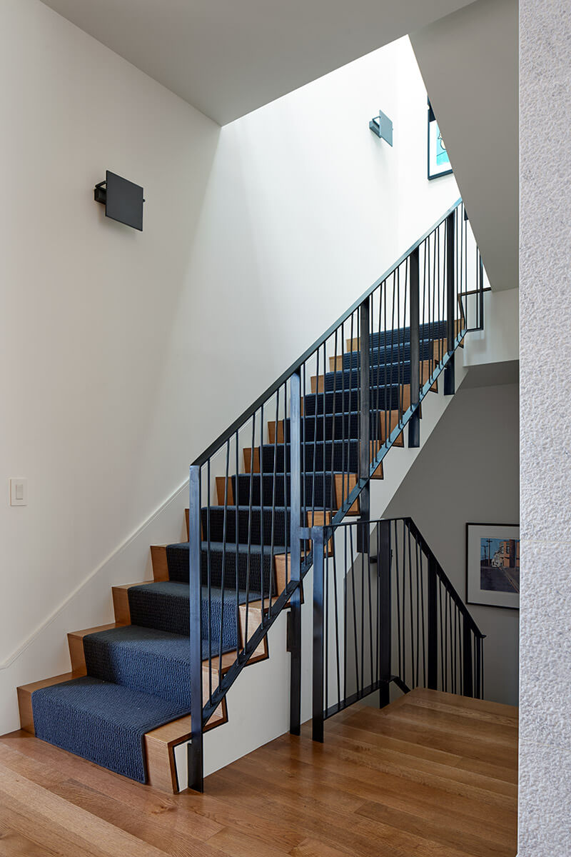 studio vara residential diamond stair railing