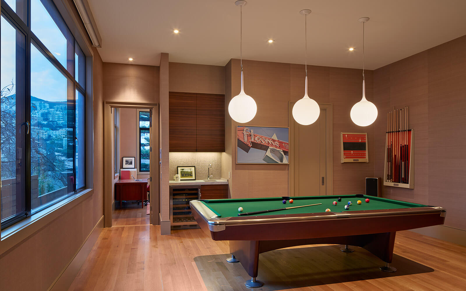 studio vara residential diamond playroom billiard pool