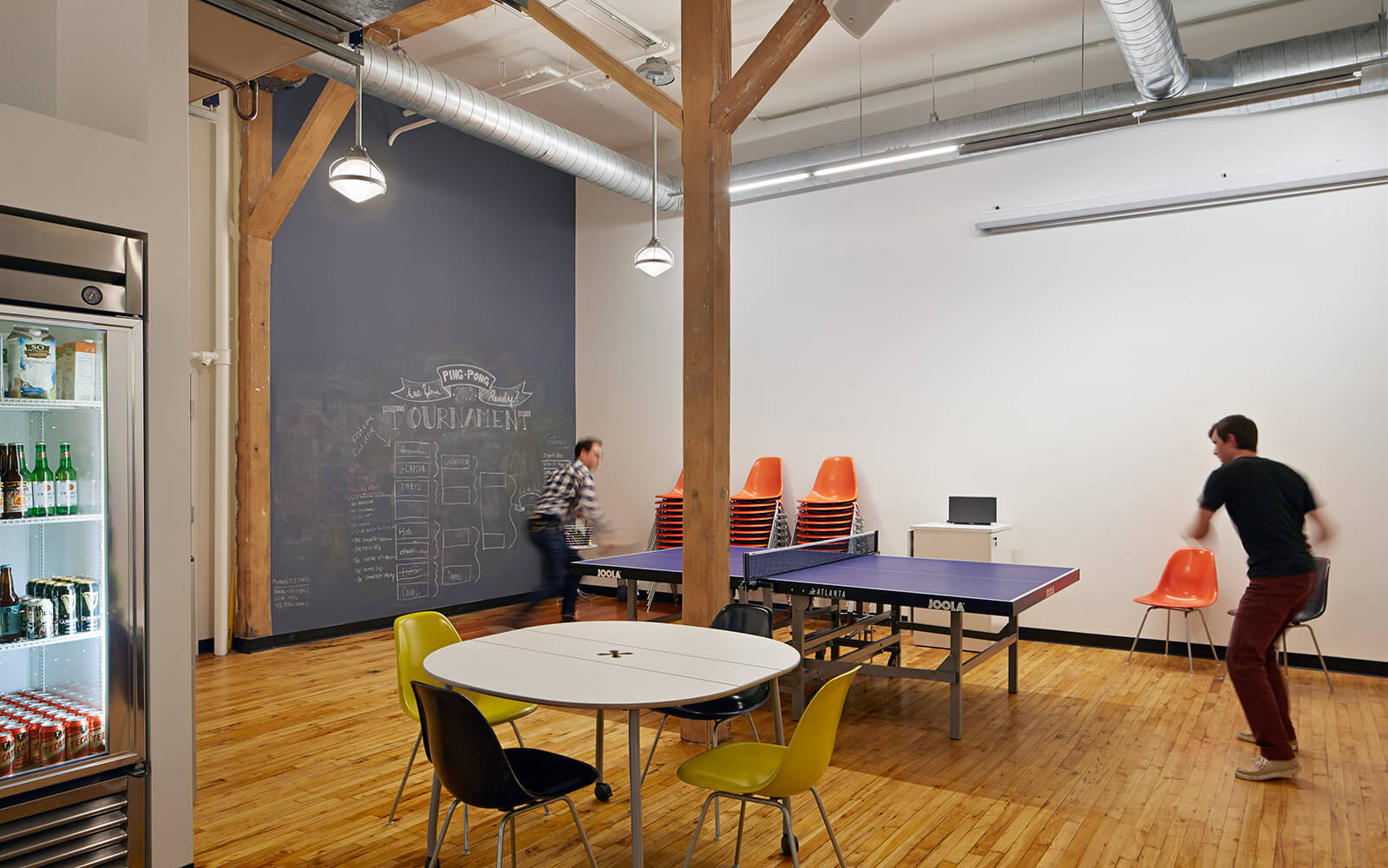 studio vara workplace odopod office interior ping-pong table 